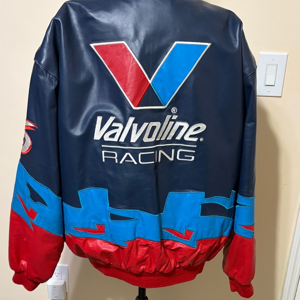 Valvoline Racing Jacket in Blue and Red - Picture 5 of 6